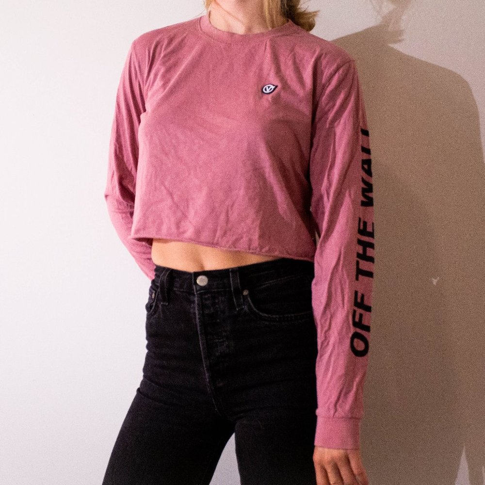 Vans cropped long sleeve